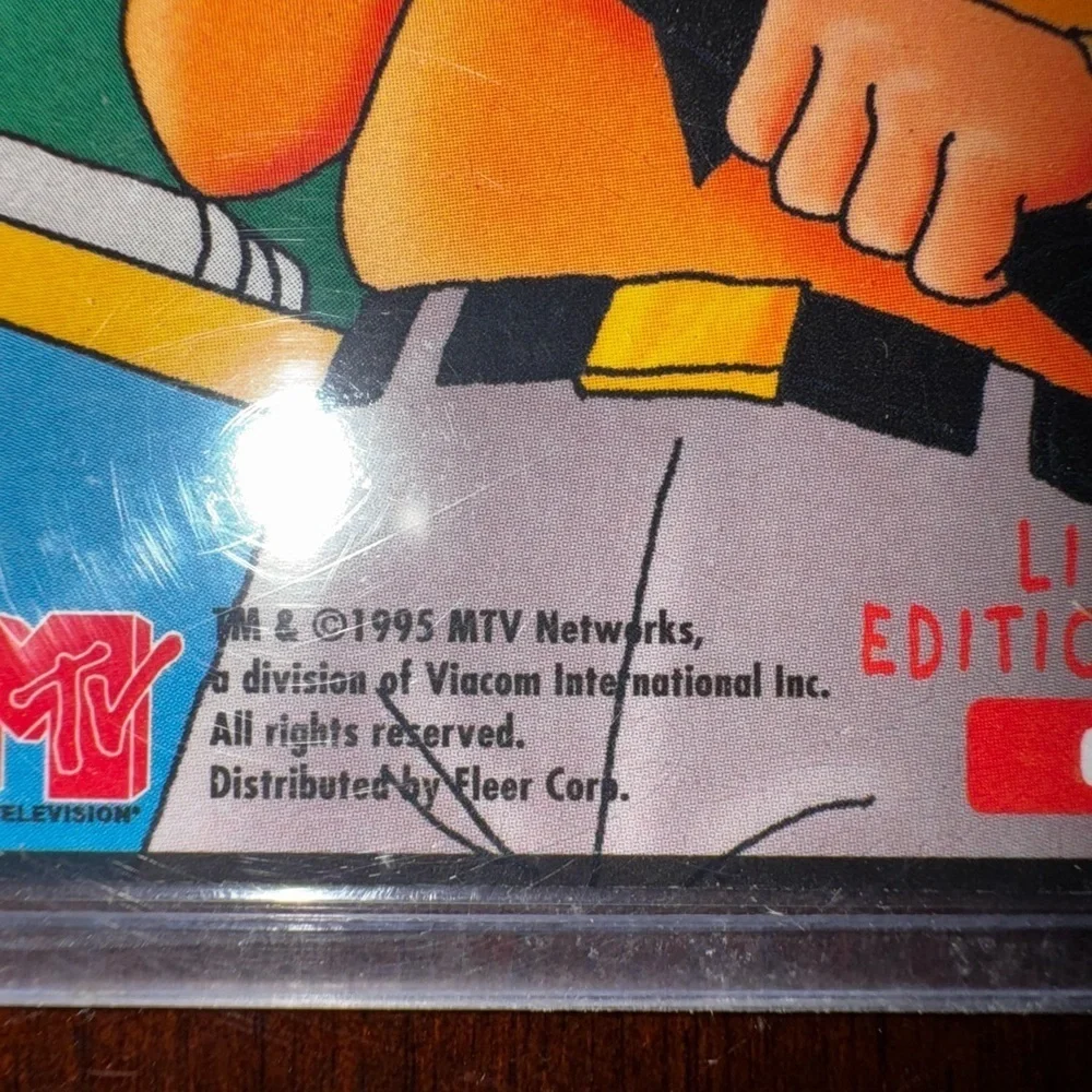 Mtv Animation Beavis & Butt-head Prismatic Foil Puzzle #6 1995 Fleer Ultra